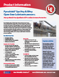 Pyroshield® Syn Hvy & XHvy Open Gear Lubricants (9000 & 9011)