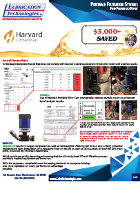 Harvard Filter Cart Turbosteam Generator Field Report