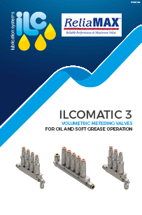 ILC ILCOMATIC-3 volumetric metering valves oil soft grease operation