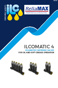 ILC ILCOMATIC-4 volumetric metering valves oil soft grease operation