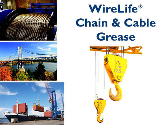 overhead crane wire rope lubricant brands