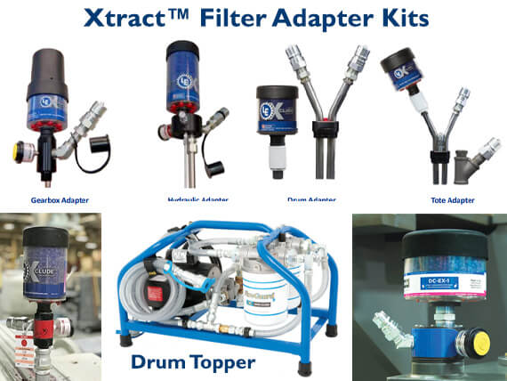LE XTract Filter adapter kits