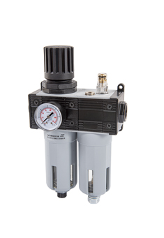 Pressure Regulator w/Filter, Lubricator and Gauge
