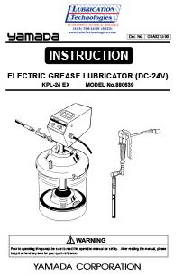 YAMADA KPL-24 Manual