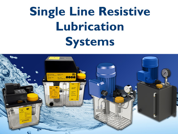 Single Line Resistive Lubrication Systems/Pumps