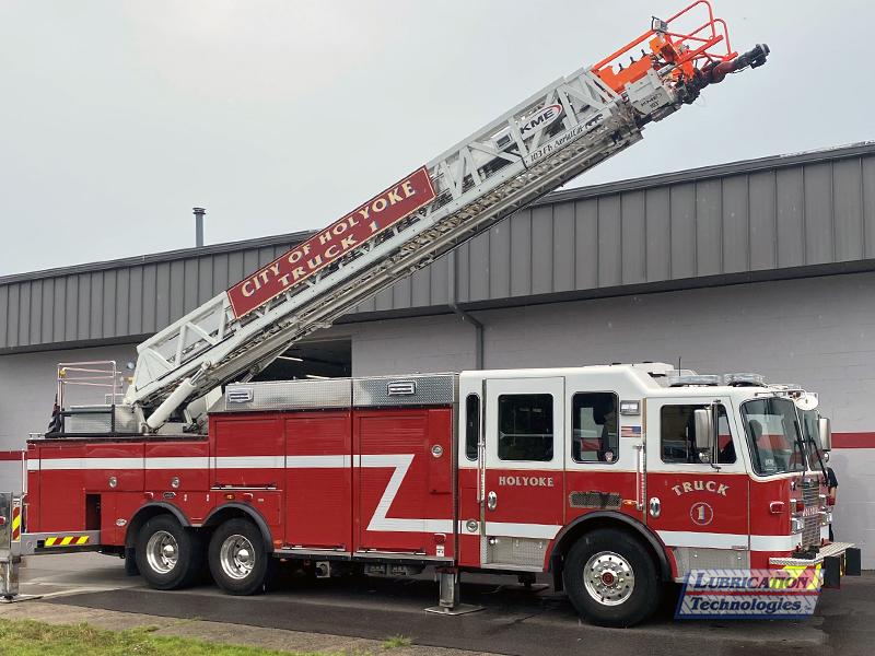 Fire Ladder Truck Automatic Lubrication System