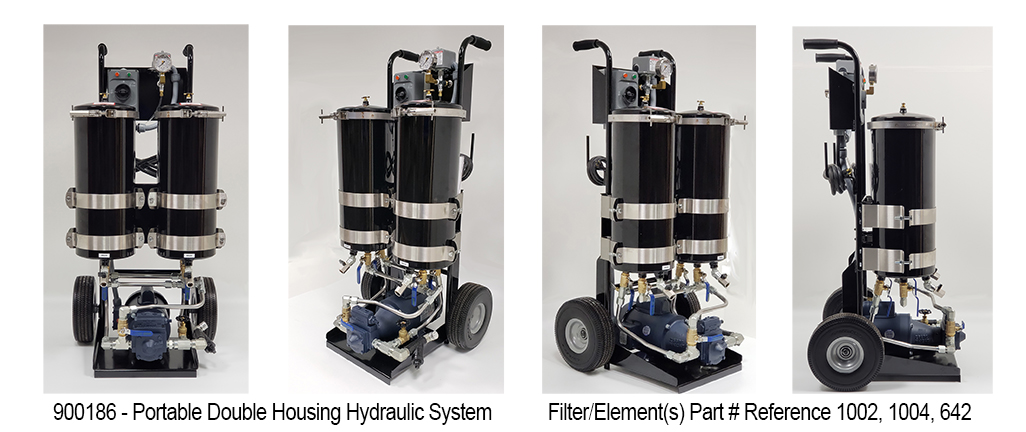 Harvard Portable Double Housing Filtration