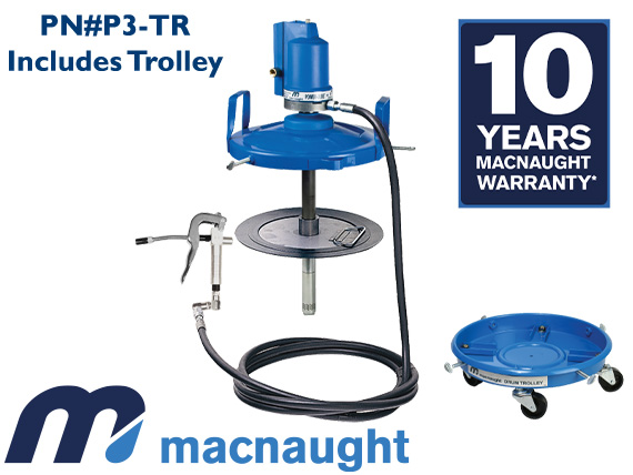 macnaught PN#P3-TR – Includes Trolley