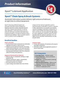 Xport™ Chain Spray & Brush Systems Product Info (PDF)